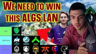Hal and Zer0 Tier LIST For The ALGS Finals | Apex Legends Gameplay