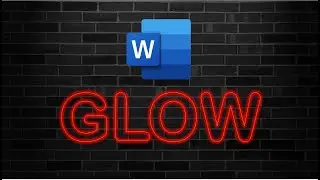 Learn How to Create a Neon Text Effect in MS Word | Schooling Street