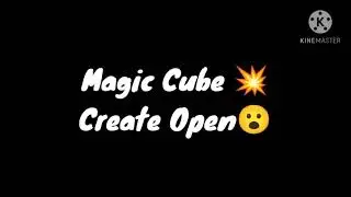 Magic Cube Create Open😱 #shorts #freefire #short