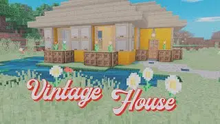 a e s t h e t i c  minecraft vintage house ‘tutorial’    🍒☁️