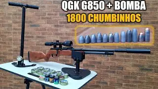 QGK G850 + BOMBA MANUAL OU 1.800 SLUG E TODOS FF 5.5