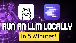 Install and run a LLM locally on your PC in 5 minutes!