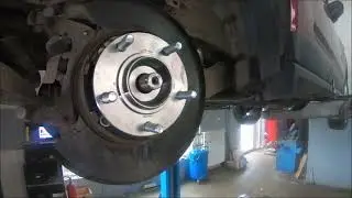 jeep compas how to change rear bearing