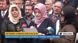 Kahramanmaraş Platformu Hollanda'yı Kınadı