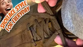 👟🔥 COOLEST! Beautiful Shoelace Style for Everyday life-hacks | tie cool shoe laces