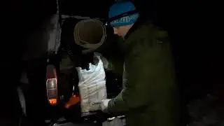 С хаски на рыбалку. Часть 1.