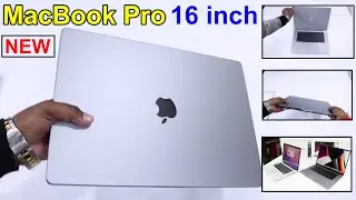 M1 Pro chip MacBook Pro 16-inch 10‑core CPU and 16‑core GPU, 16GB RAM, 512GB SSD Space Grey Macbook