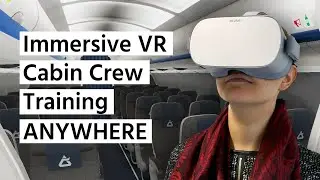 Oculus Go for VR cabin crew training anywhere