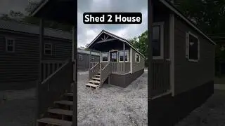 PERFECT cabin shed 2 house conversion!👌🏼 
