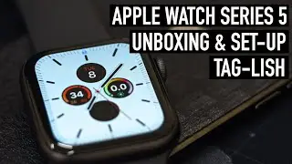 Apple Watch Series 5 Unboxing & Set-up - Pinakauna kong Apple Watch - Tagalog
