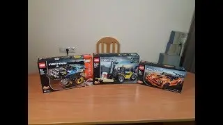 Новые наборы LEGO. 42079 42093 42095