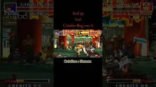 kof 95- iori Combo Bug 100 %