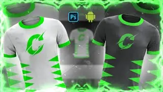 🔥Como diseñar una camiseta esport en android + Mockup gratis🔥 // Cele Fernandez