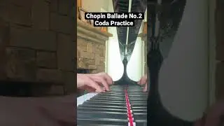 Chopin Ballade No. 2 Coda Practice (OverlordPlayzPiano Ep. 2)