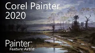 Corel Painter 2020 - Master study 1 (Davey Baker)