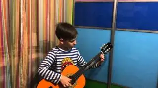 Гра на гітарі Їхав козак за Дунай