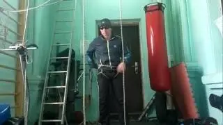 Обвязка из куска веревки