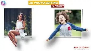 3D Photo Editing PicsArt Tutorial | 3D Photos for Facebook | 3d Instagram Viral Photo Editing