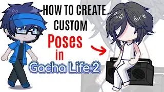 How to create custom poses in Gacha Life 2! 🤯