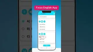 1. Learn English with Focus English App / Basic to Advanced English