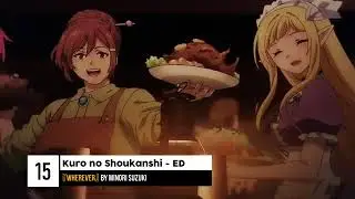My Top 35 Anime Endings   Summer 2022