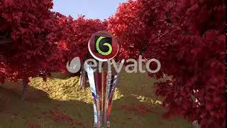 Autumn Leaves Fall Logo Reveal After Effects Template