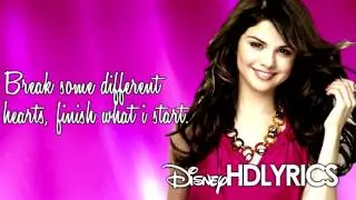 Selena Gomez & The Scene As A Blonde Lyrics