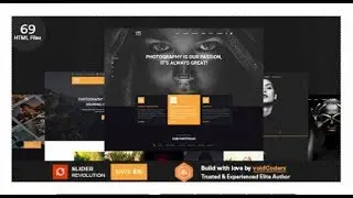 Potolia - Multipurpose Photography HTML Template | Themeforest Templates