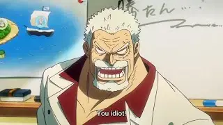 Garp teaching his navy students #onepiece latest ep