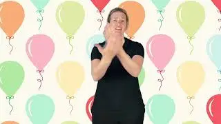Happy Birthday Song - Children's Key Word Signing