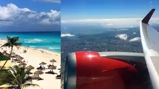 Cancun - Toronto Air Canada Rouge Boeing 767-300ER (C-GHLV)