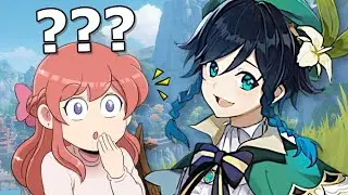 i met venti in genshin impact for the first time... 😱