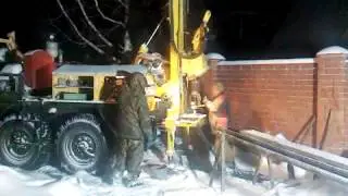 Приступили к бурению в зимнее время, 1 января
