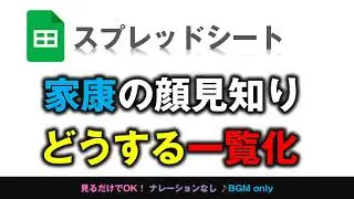 [スプレッドシート] 家康時代の武将一覧どうするチャート化