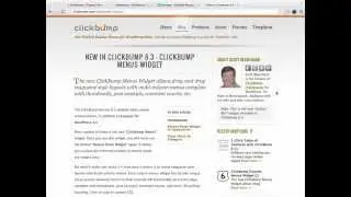 Social Author Box Widget for ClickBump