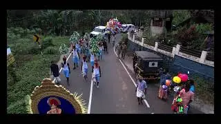 കോട്ടാങ്ങൽ പടയണി 2023 കുളത്തൂർ ക്കരക്കാരുടെ ഘോഷയാത്ര ആകാശ കാഴ്ച