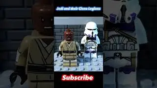 Jedi and their Clone Legions #lego #legostarwars #shorts #minifigures #edit #starwars