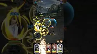 AFK arena. Lightbearers team fight final Boss in event The Hazy Timberland.