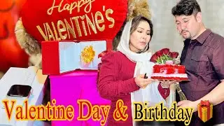 تجلیل همزمان از روز عاشقان و تولد زبیده جان / Valentine Day & Zubaida's Birthday