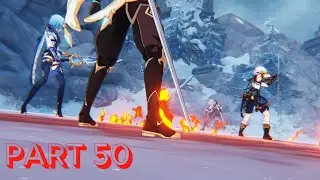 Fighting Albedo | Genshin Impact Walkthrough | Part 50