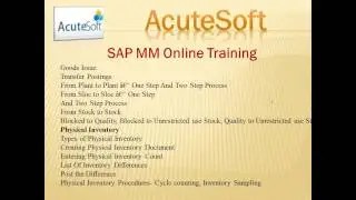 SAP MM Online Training