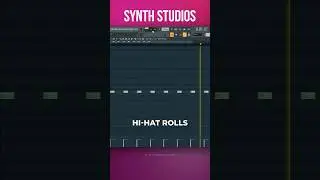 Best trick to create Hi-Hat Rolls #shorts #flstudio #musicproduction