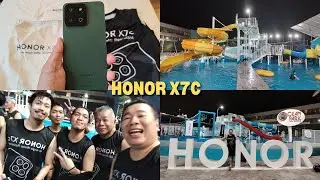 HONOR X7C PH LAUNCH  - VLOG TEST SHOT ON HONOR X7C / MANILA OCEAN PARK - H2O HOTEL - WATER PARK