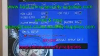 4 Channels CH CCTV Security DVR for Surveillance Network VGA Mobile Surveillance Support