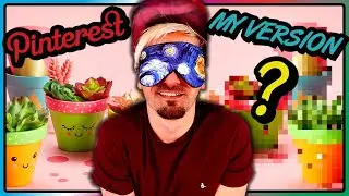 DIY Painted Plant Pot Faces (Pinterest Craft Ideas) Blind Pinterest Challenge (21)