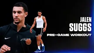 Jalen Suggs Full NBA Pre-Game Workout