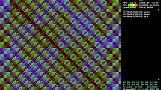 Gigatron TTL gtBASIC : Infinite Scroller using procedural generation on ROMvX0.