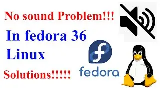 No sound problem in fedora linux 36.How to solved no sound problem in fedora linux after update!