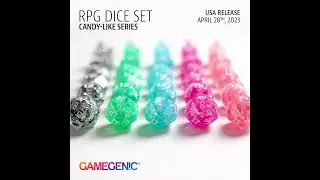 Gamegenic | RPG Dice Set | Candy-like Series