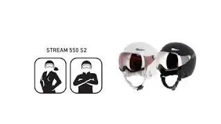 ГОРНОЛЫЖНЫЙ ШЛЕМ STREAM 550 S2 WED'ZE